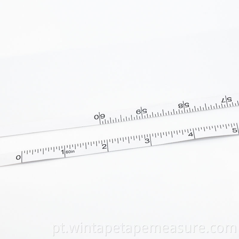 Materiais de fibra de vidro para impressão de 60 polegadas ferramentas de alfaiataria fita métrica de alta qualidade com a marca Seu logotipo ou nomes